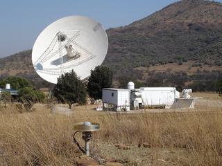 radio telescope + slr + gps