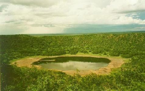 crater from rim